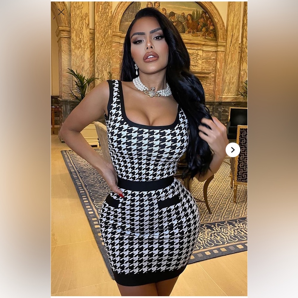 Chic Houndstooth Set